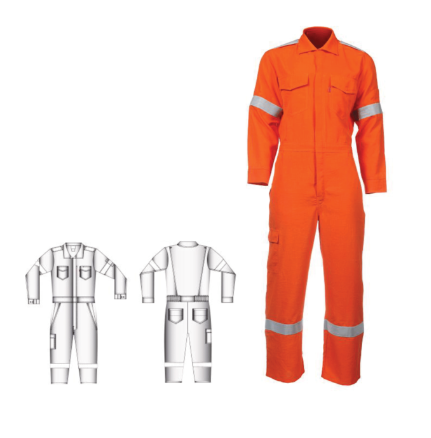 Pakaian Safety Coverall American Drill