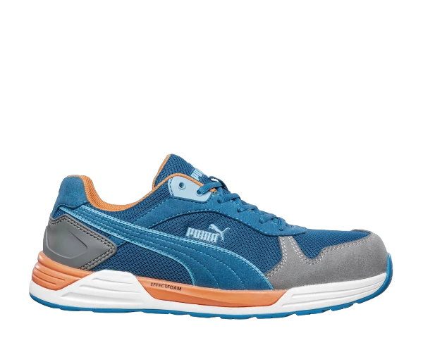 PUMA SAFETY SHOES FRONTSIDE BLUE LOW 644640